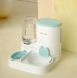 Ensemble Fontaine à eau et distributeur de nourriture automatique