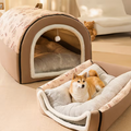 Un lit pour chien, adapté à toutes les saisons.
